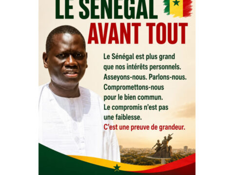 MESSAGE À LA NATION (Par Serigne MBOUP)