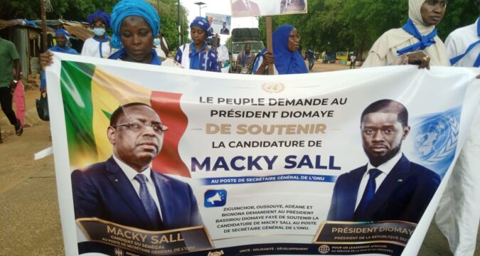 Bignona : Marche citoyenne pour porter Macky Sall à l’ONU