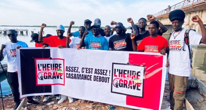 Ziguinchor : le collectif « L’Heure est grave pour la Casamance » respecte la décision du Préfet