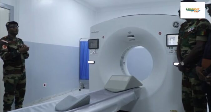 Santé militaire : Ziguinchor doté d’un scanner de dernière génération pour améliorer la prise en charge des patients